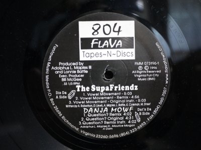 画像1: THE SUPAFRIENDZ /  VOWEL MOVEMENT 