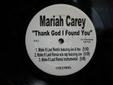 MARIAH CAREY / THANK GOD I FOUND YOU (REMIXES) (PROMO)