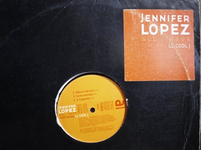 画像1: JENNIFER LOPEZ FEATURING LL COOL J / ALL I HAVE (US-PROMO)