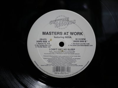 画像1: MASTERS AT WORK FEATURING INDIA / I CAN'T GET NO SLEEP