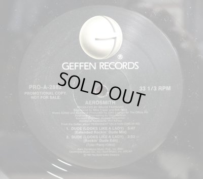 画像1: AEROSMITH / DUDE (LOOKS LIKE A LADY) (US-PROMO)
