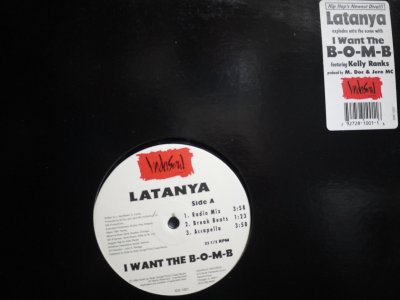 画像1: LATANYA / I WANT THE B-O-M-B
