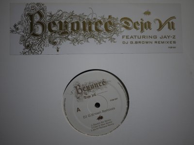 画像1: BEYONCE FEAT. JAY-Z / DEJA VU (DJ G.BROWN REMIXES) 
