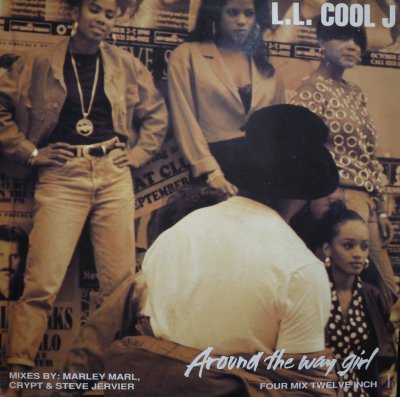 画像1: L.L. COOL J / AROUND THE WAY GIRL (Four Mix Twelve Inch) (UK)