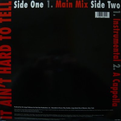 画像3: NAS / IT AIN'T HARD TO TELL