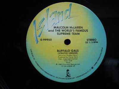 画像3: MALCOLM MCLAREN AND THE WORLD'S FAMOUS SUPREME TEAM / BUFFALO GALS