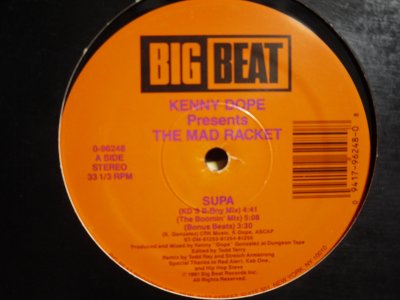 画像1: KENNY DOPE PRESENTS THE MAD RACKET / SUPA