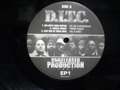 画像1: D.I.T.C. / UNRELEASED PRODUCTION 1994 EP1 (JPN)