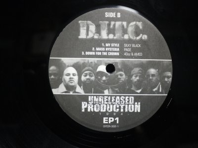 画像2: D.I.T.C. / UNRELEASED PRODUCTION 1994 EP1 (JPN)
