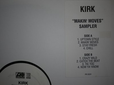 画像2: KIRK / "MAKIN' MOVES" SAMPLER