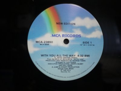 画像1: NEW EDITION / WITH YOU ALL THE WAY