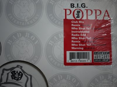 画像2: THE NOTORIOUS B.I.G. / BIG POPPA REMIX