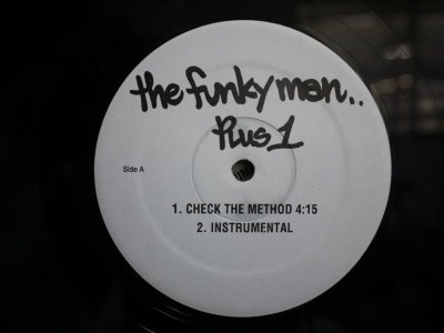 画像1: THE FUNKY MAN (Lord Finesse) / CHECK THE METHOD (¥1000)