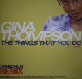 GINA THOMPSON featuring RAEKWON THE CHEF, MR. MIKE NITTY AND CRAIG MACK / THE THINGS THAT YOU DO (DARKCHILD REMIX) (¥500)