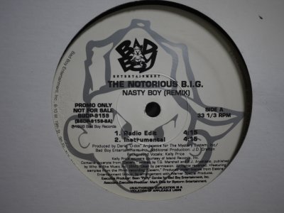 画像1: THE NOTORIOUS B.I.G. / NASTY BOY (REMIX) (US-PROMO)