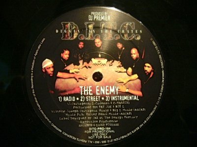 画像2: D.I.T.C. ‎/ INTERNATIONALLY KNOWN / THE ENEMY (¥1000)