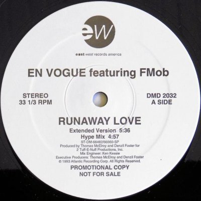 画像1: EN VOGUE Feat. FMOB / RUNAWAY LOVE (US-PROMO)