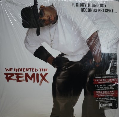 画像1: P. DIDDY & BAD BOY RECORDS PRESENT... WE INVENTED THE REMIX (2 X 12")
