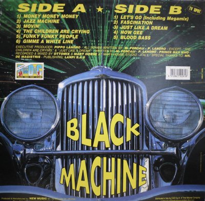 画像2: BLACK MACHINE / THE ALBUM (ITALY-LP)