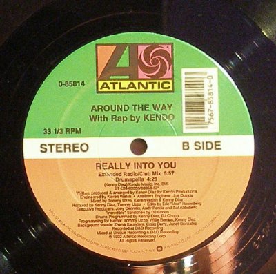 画像2: AROUND THE WAY WITH RAP BY KENDO /  REALLY INTO YOU