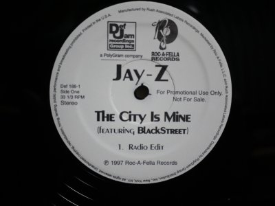 画像1: JAY-Z / THE CITY IS MINE (US-PROMO)