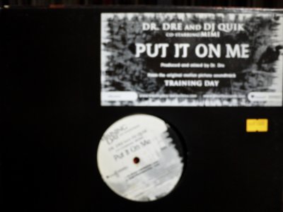画像1: DR. DRE & DJ QUIK / PUT IT ON ME (US-PROMO)