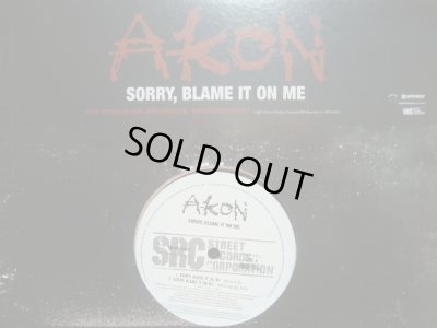 画像1: AKON / SORRY, BLAME IT ON ME 