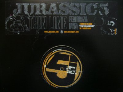 画像1: JURASSIC 5 / THIN LINE Feat, MYA