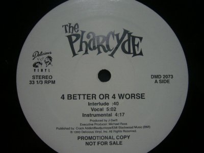 画像1: THE PHARCYDE / 4 BETTER OR 4 WORSE 