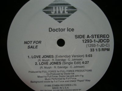 画像1: DOCTOR ICE / LOVE JONES