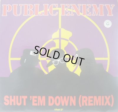 画像1: PUBLIC ENEMY / SHUT 'EM DOWN ( REMIX )