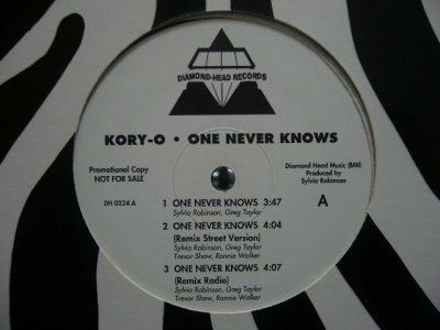 画像1: KORY-O / ONE NEVER KNOWS