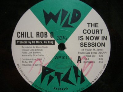 画像1: CHILL ROB G / THE COURT IS NOW IN SESSION