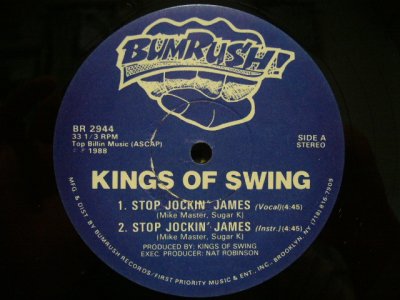 画像1: KINGS OF SWING / STOP JOCKIN' JAMES