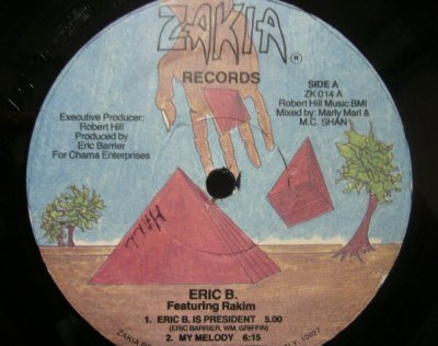 画像1: ERIC B. & RAKIM / ERIC B. IS PRESIDENT 