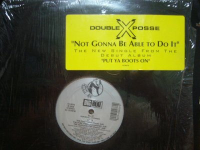 画像1: DOUBLE X POSSE　/ NOT GONNA BE ABLE TO DO IT 