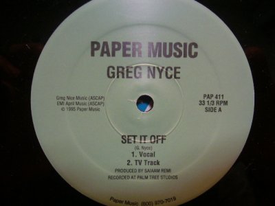 画像1: GREG NYCE / SET IT OFF 