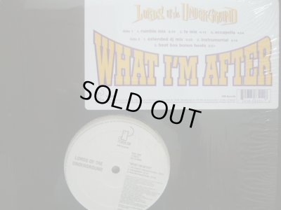 画像1: LORDS OF THE UNDERGROUND / WHAT I'M AFTER 