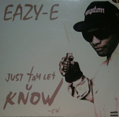 画像1: EAZY-E / JUST TAH LET U KNOW