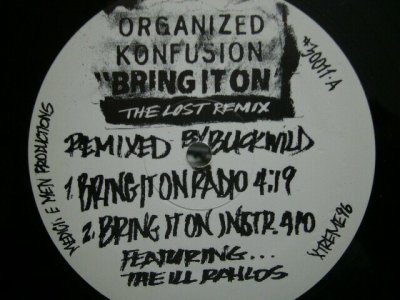 画像1: ORGANIZED KONFUSION  / BRING IT ON (THE LOST REMIX)