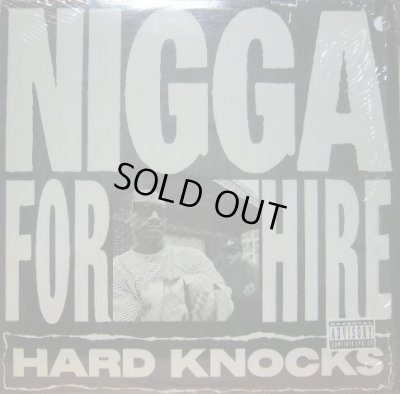 画像1: NIGGA FOR HIRE / HARD KNOCKS