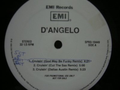 画像1: D'ANGELO / CRUSIN' REMIXES