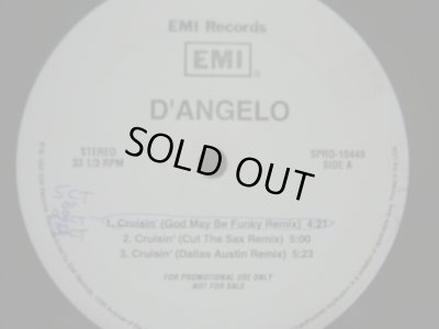 画像1: D'ANGELO / CRUSIN' REMIXES