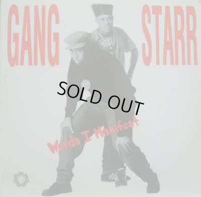 画像1: GANG STARR / WORDS I MANIFEST 