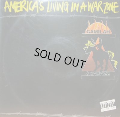 画像1: GAMILAH SHABAZZ / AMERICA'S LIVING IN A WAR ZONE