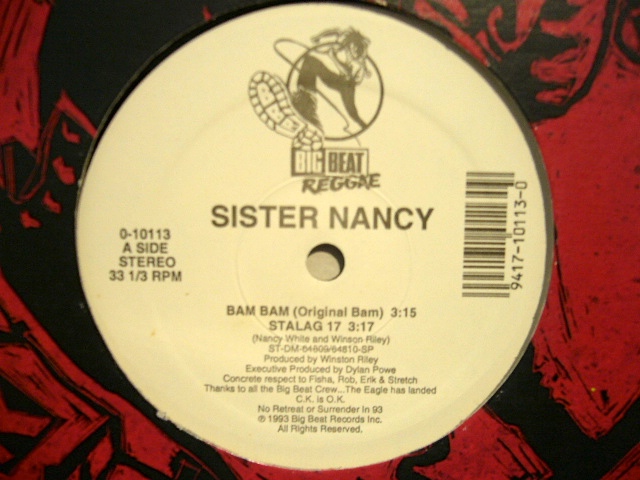 SISTER NANCY / BAM BAM (US) - SOURCE RECORDS (ソースレコード）