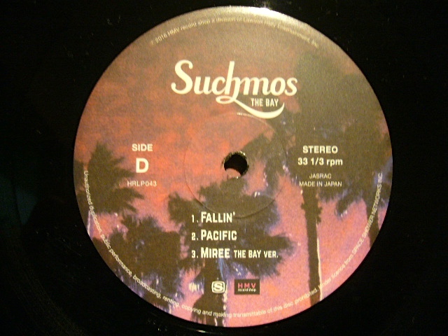 SUCHMOS / THE BAY (2LP) - SOURCE RECORDS (ソースレコード）