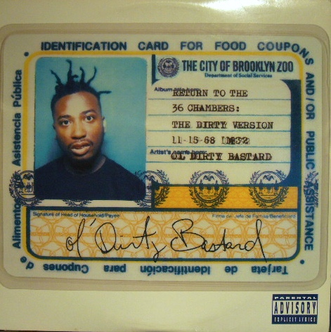 OL' DIRTY BASTARD ‎/ RETURN TO THE 36 CHAMBERS: THE DIRTY VERSION (US-2LP)