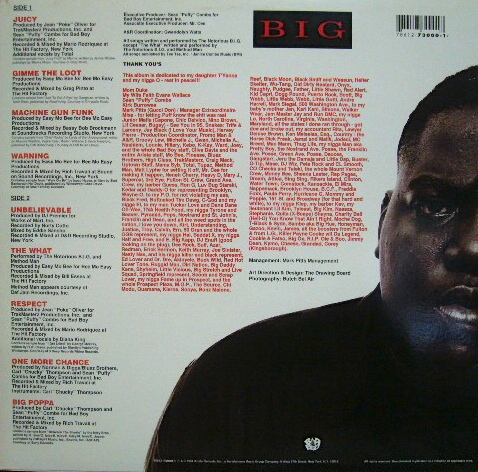 THE NOTORIOUS B.I.G. / READY TO DIE (US-LP) - SOURCE RECORDS 