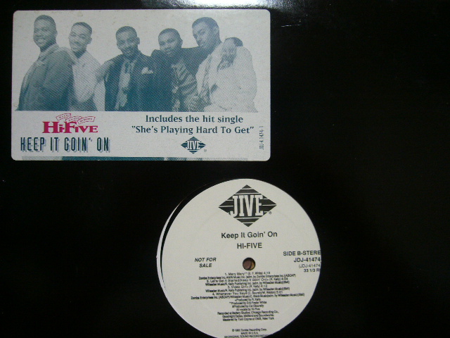 HI-FIVE / KEEP IT GOIN' ON (LP)